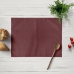 Suport pentru farfurii Belum Multicolor Bordo 45 x 35 cm 2 Unități