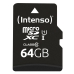 Spominska Kartica Micro SD z Adapterjem INTENSO 64 GB