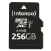 Micro SD geheugenkaart met adapter INTENSO 256 GB