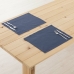 Set de table Belum Bleu Multicouleur 45 x 35 cm 2 Unités