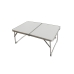 Folding Table Marbueno White 64 x 29,5 x 42 cm Aluminium