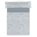 Jeu de draps Alexandra House Living Circe Gris acier Lit king size 4 Pièces