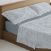 Prešívané obliečky bez výplne Alexandra House Living Circe Oceľová sivá 180 cm posteľ 4 Kusy