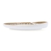 Assiette plate Ariane Jaguar Freckles Marron Céramique Oblongue 18,7 cm (6 Unités)