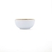 Bowl Ariane Jaguar Freckles White Brown Ceramic 12 cm (12 Units)