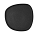 Platou Plat Bidasoa Fosil Negru Ceramică Pătrat 26,3 x 25,5 x 2,4 cm (6 Unități)