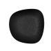 Plato Hondo Bidasoa Fosil Negro Cerámica Cuadrado 21,9 x 21,7 x 4,8 cm (6 Unidades)