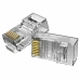 Υποδοχή RJ45 Vention IDBR0-100 Ασημί