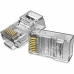 Conector RJ45 Vention IDDR0-100 Transparent