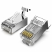 Conector RJ45 Vention IDER0-10 Argintiu