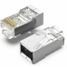 RJ45 Connecuzr Vention IDCR0-100 Sudrabains