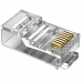 RJ45 Connecuzr Vention IDBR0-50 Sudrabains