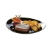 Flacher Teller Luminarc Friends Time Schwarz Glas 30 x 26 cm Fleisch (12 Stück)