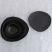 Плоска чиния Bidasoa Fosil Черен Керамика Овал 22,8 x 20,1 x 2,2 cm (9 броя)