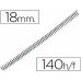 Spirali per Rilegatura Q-Connect KF04433 Metallo Ø 18 mm (100 Unità)