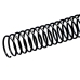 Įrišimo spiralės Q-Connect KF04434 Metalinis Ø 20 mm Juoda (100 vnt.)