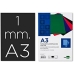 Set med lock Liderpapel TE06 Papp Svart (50 antal)