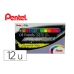 Tinta para Roupa Pentel PHN-MF12