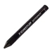 Wax crayon Staedtler Lumocolor 236-9 Black Wax (12 Units)