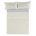 Set posteljine Alexandra House Living Estelia Toplo bijela Krevet od 160 4 Dijelovi