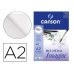 Скицник Canson C200006003 Бял A2 хартия 50 Листи 120 g/m²