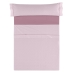 Jeu de draps Alexandra House Living Estelia Mauve Lit king size 4 Pièces