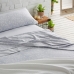 Prešívané obliečky bez výplne Alexandra House Living Zahara Modrá 150 cm posteľ 3 Kusy