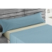 Bettwäsche-Set Alexandra House Living Cuca Blau Doppelmatratze 4 Stücke