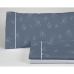 Prešívané obliečky bez výplne Alexandra House Living Vairy Modrá 105 cm posteľ 3 Kusy