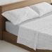 Prešívané obliečky bez výplne Alexandra House Living Lara Perlovo sivá 200 cm posteľ 4 Kusy