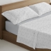 Set beddengoed Alexandra House Living Lara Parelgrijs Bed van 105 3 Onderdelen