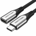 Cable Alargador USB Vention TABHF 1 m Gris (1 unidad)