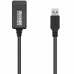 Cabo Alargador USB Aisens A105-0525 Preto 5 m (1 Unidade)