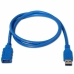 Skarvsladd USB Aisens A105-0045 Blå 1 m (1 antal)