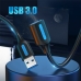 USB pagarinājumu Kabelis Vention CBHBD 50 cm Melns