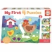 Puzzle Educa My First Puzzles 8 Darabok (8 + 7 + 6 +5 pcs)