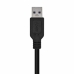 Câble USB Aisens A105-0445 Noir 3 m (1 Unité)