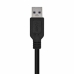 USB Cable Aisens A105-0445 Black 3 m (1 Unit)