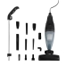 Cordless Vacuum Cleaner Eldom TWINN Black 500 W 2-in-1 13 Pieces