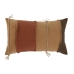 Cuscino Home ESPRIT Marrone Senape Terracotta Patchwork Boho 50 x 30 cm