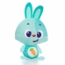 Govoreča plišasta igrača Moltó Gusy luz Baby Bunny Turkizno 7,5 cm