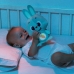 Αρκουδάκι με Ήχο Moltó Gusy luz Baby Bunny Τυρκουάζ 7,5 cm