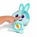 Мека играчка със звук Moltó Gusy luz Baby Bunny цвят тюркоаз 7,5 cm
