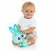 Knuffel met Geluid Moltó Gusy luz Baby Bunny Turkoois 7,5 cm