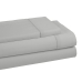 Juego de Sábanas Alexandra House Living QUTUN Gris Perla Cama de 150 4 Piezas