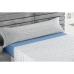 Bettwäsche-Set Alexandra House Living Estelia Blau King size 4 Stücke