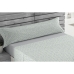 Set beddengoed Alexandra House Living Iber Blauw Bed van 200 4 Onderdelen