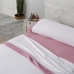 Set beddengoed Alexandra House Living Eira Heet Roze Bed van 135/140 3 Onderdelen