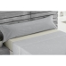 Jeu de draps Alexandra House Living Vairy Gris perlé Lit king size 4 Pièces