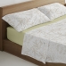 Bettwäsche-Set Alexandra House Living Circe Creme Double size 3 Stücke